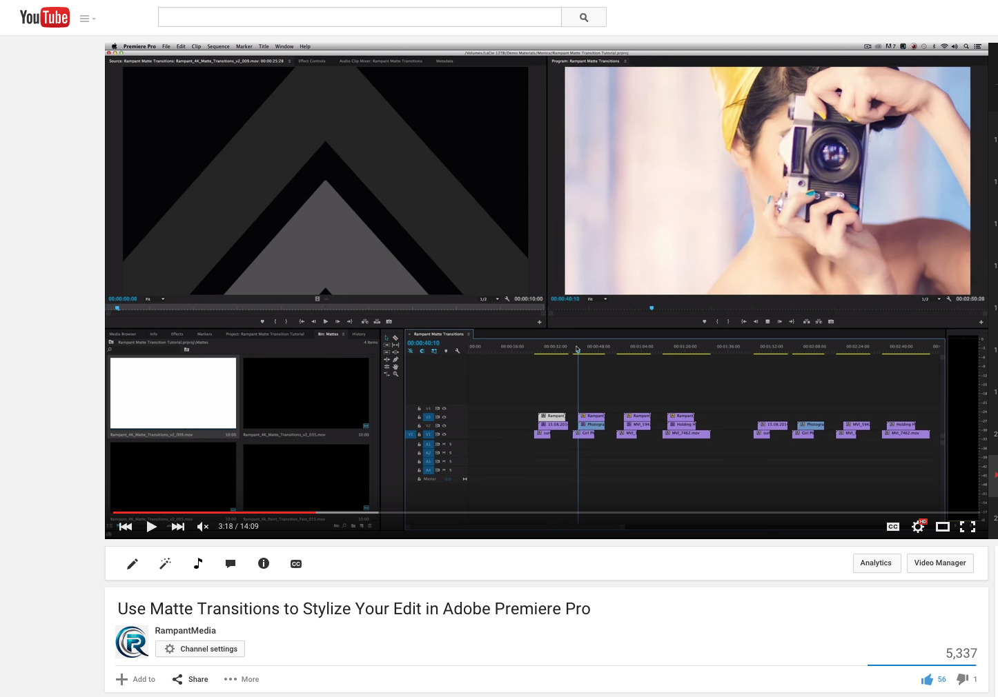 create adobe premiere pro transitions