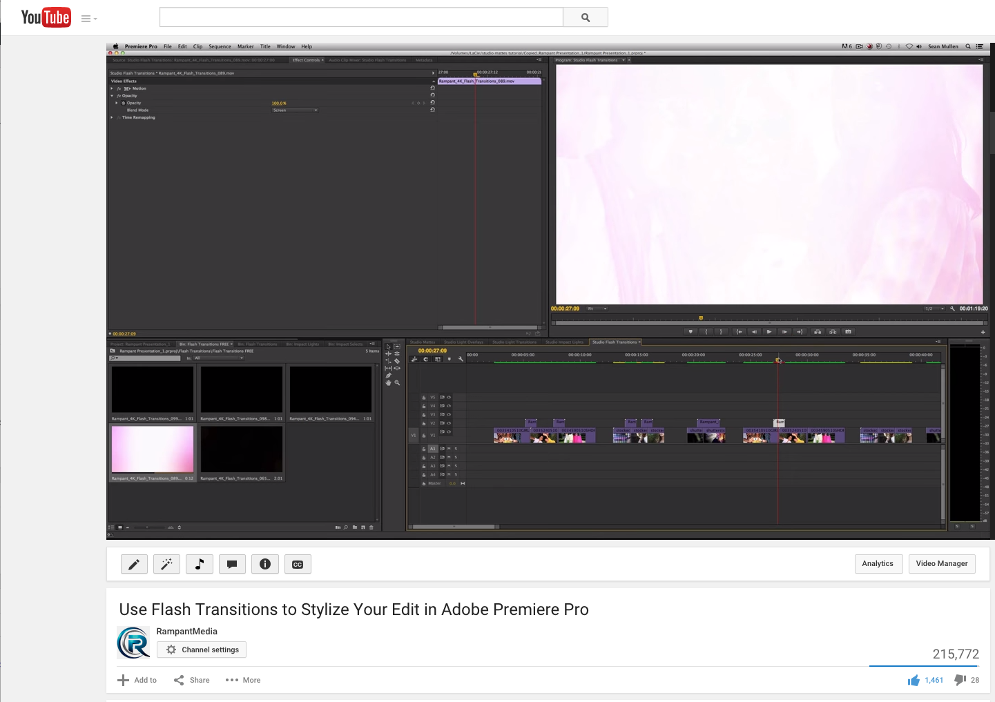 Adobe premiere pro как вставить картинку в видео