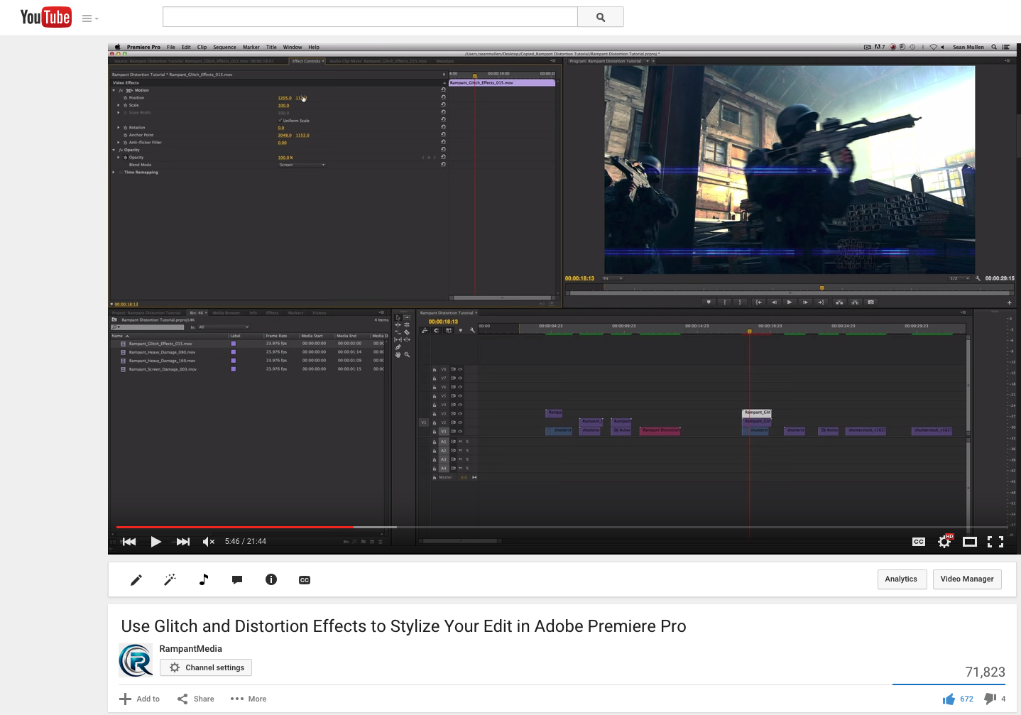 Use Glitch and Distortion Effects to Stylize Your Edit in Adobe Premiere Pro