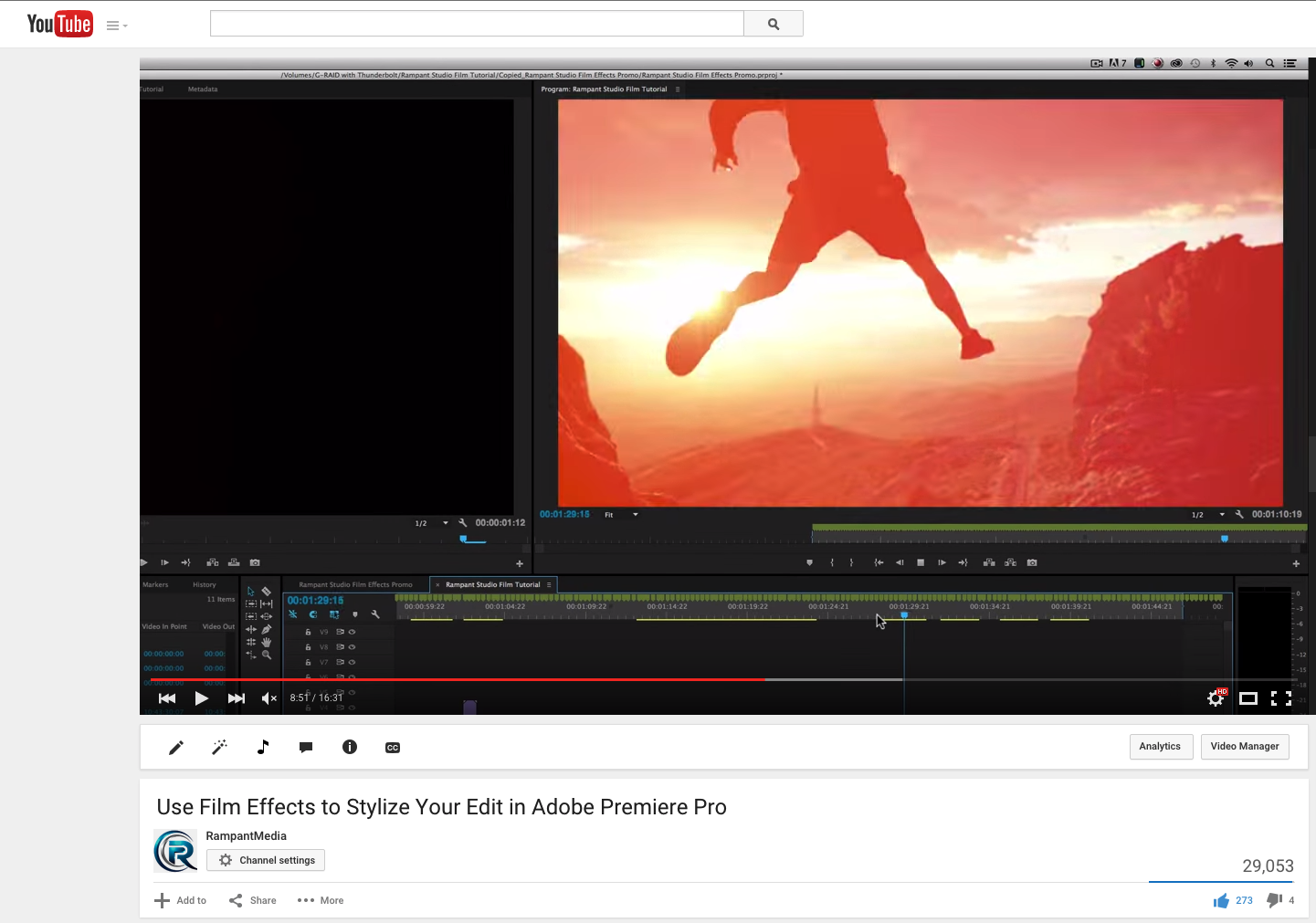 Use Film Effects to Stylize Your Edit in Adobe Premiere Pro